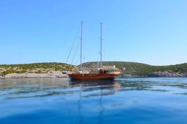 Artemis Simay turkey blue cruise